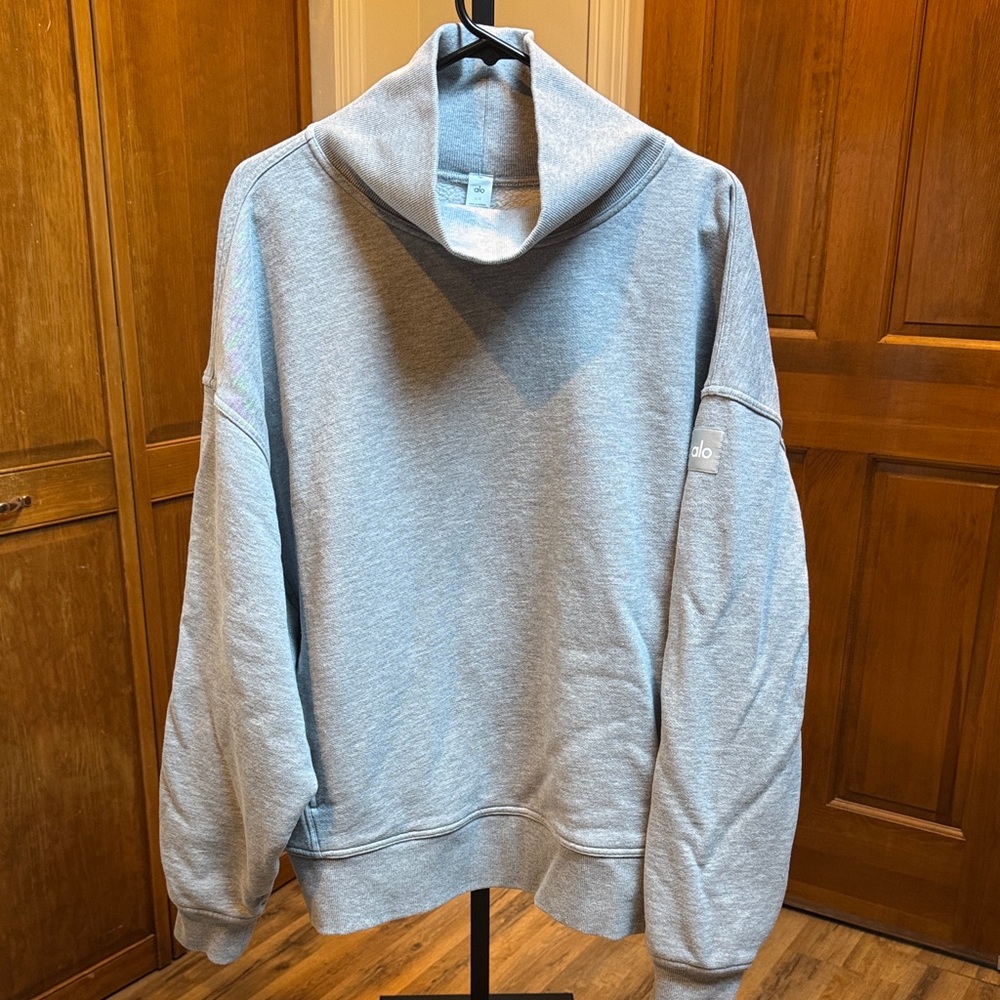 Alo Hazey Mock Neck Pullover